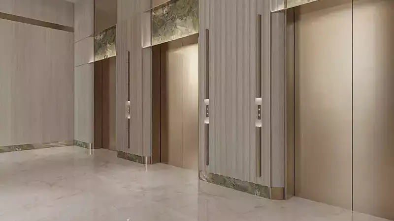 Lift Lobby - Solen Residence By Jamal Living - Dubai Silicon Oasis